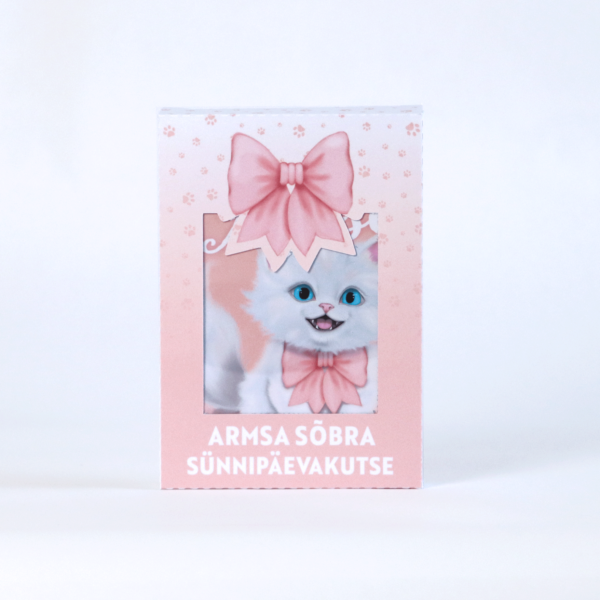 Armsa Sõbra Sünnipäevakutse "Roosa Kiisu" - Image 3