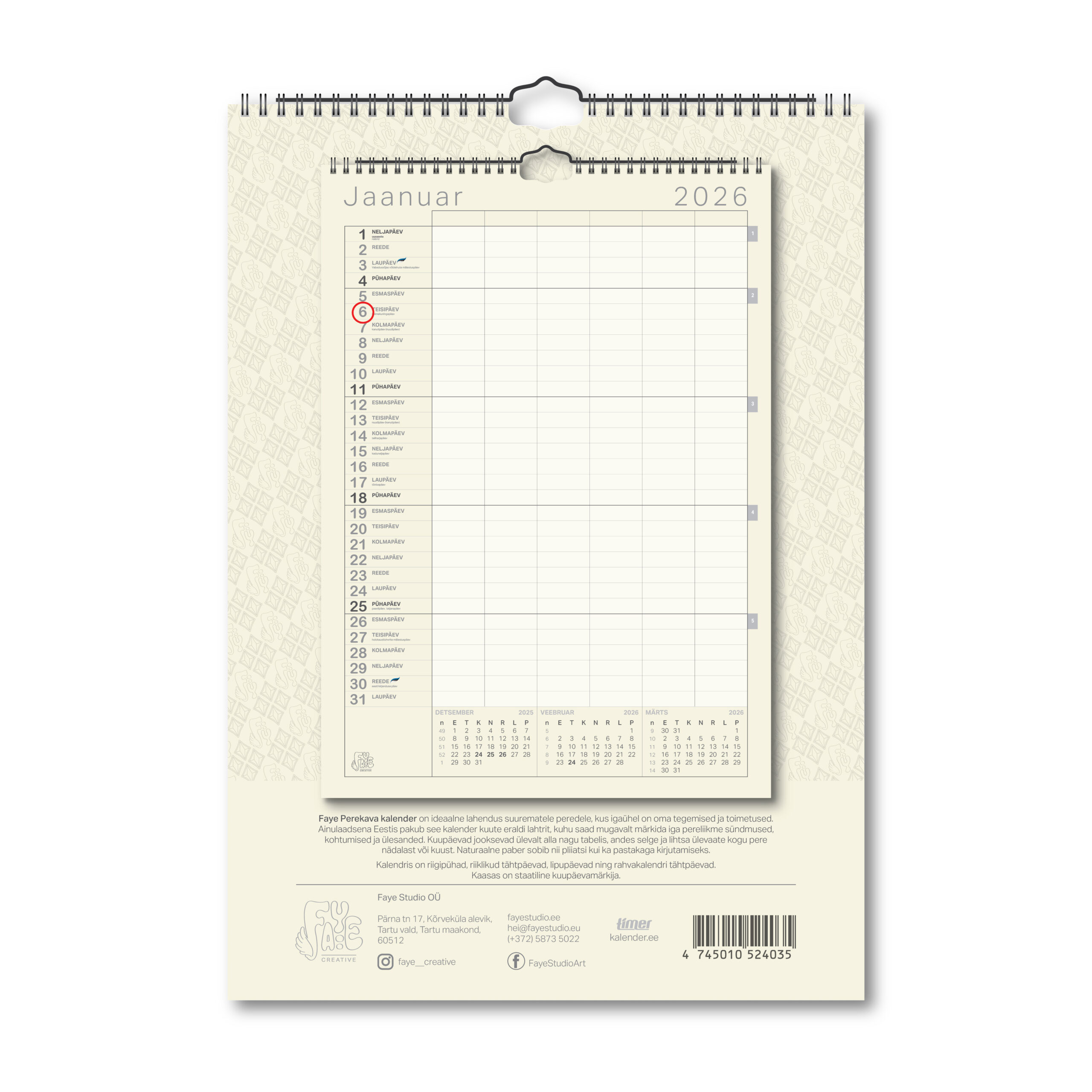 Faye Perekava Beež 2026 - Image 2